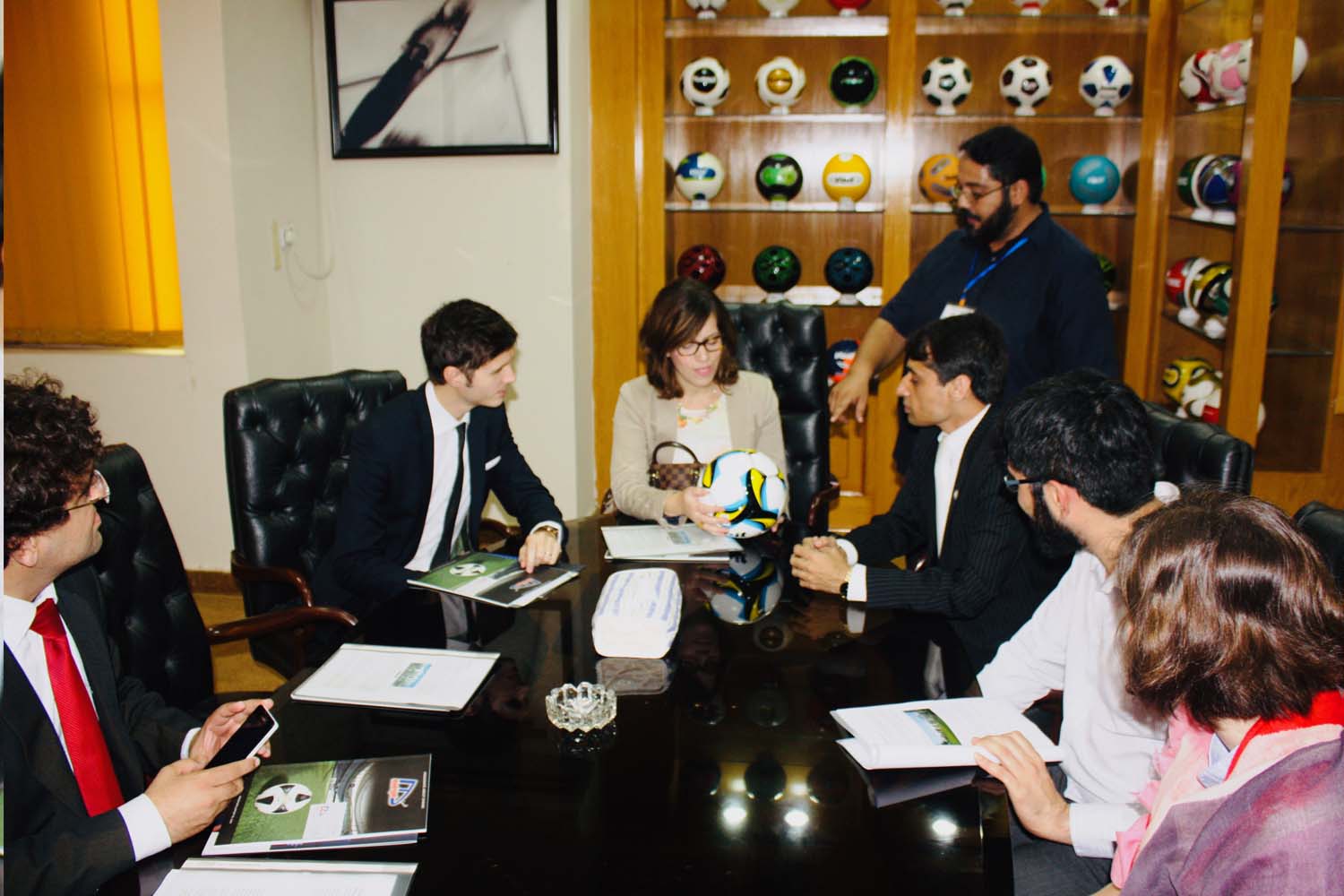 Delegation from Embassy of Brazil visited us on 09 October 2013.